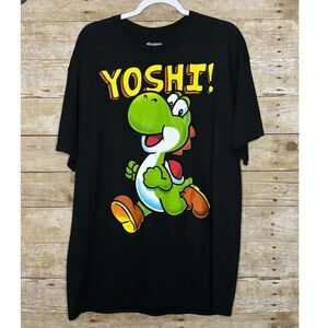 SUPER MARIO YOSHI CLASSIC CASUAL OLD SCHOOL 90S Y2K GAMING CREWNECK T-SHIRT XL